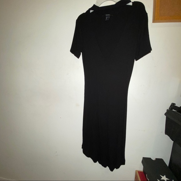 Forever21 cutout choker ribbed dress - Picture 2 of 2